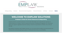 Desktop Screenshot of emplawsolutions.co.uk