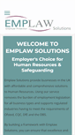 Mobile Screenshot of emplawsolutions.co.uk